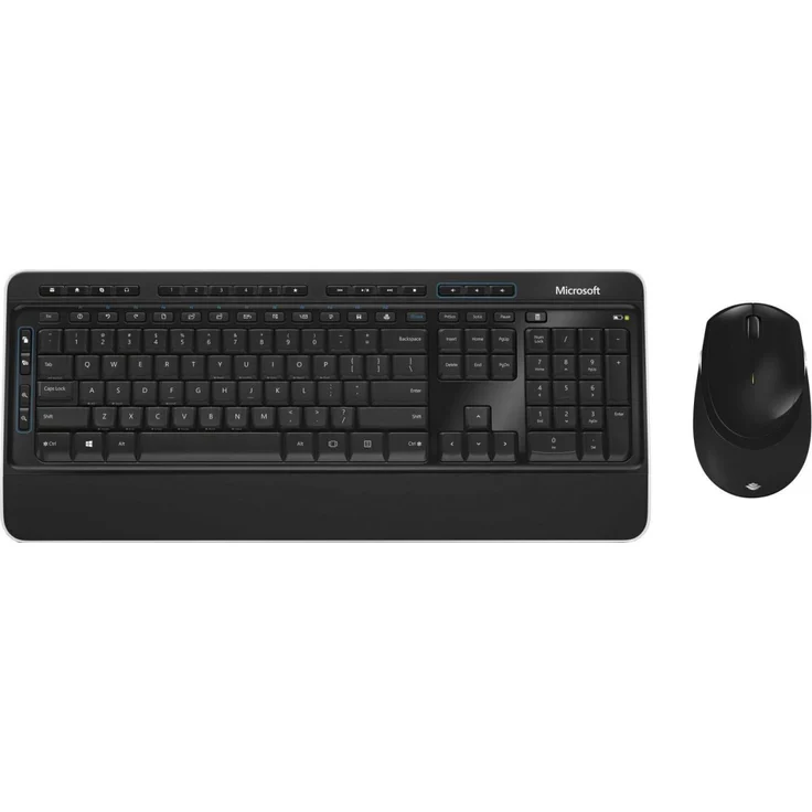 Microsoft Wireless Desktop 3050 - Tastatur-und-Maus-Set - kabellos - 2.4 GHz - Deutsch QWERTZ (PP3-00008) – Bild 1