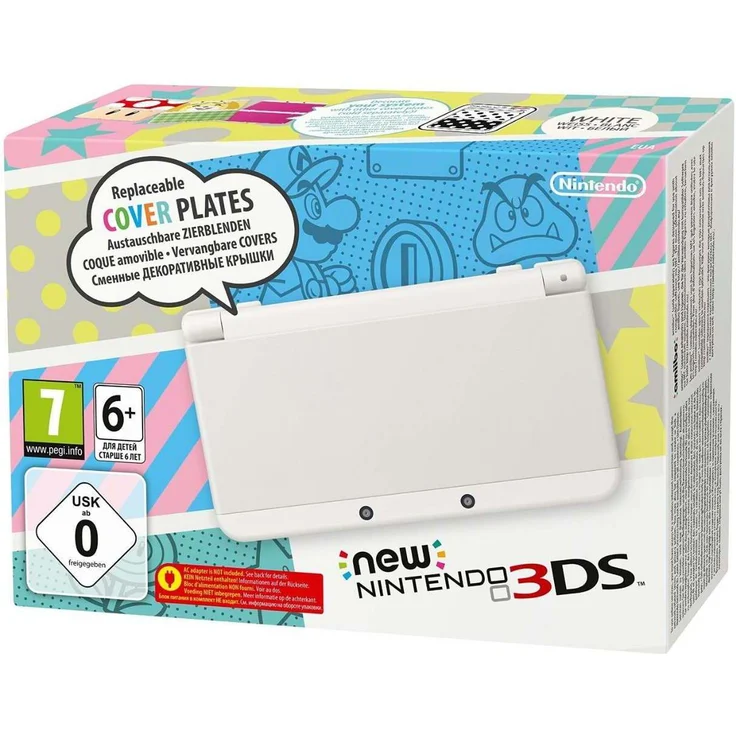 New Nintendo 3DS Weiß 256MB & 4GB Speicherkarte – Bild 1