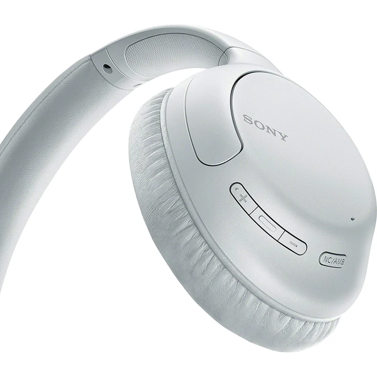 Sony WH-CH710N On-Ear-Kopfhörer, mit Bluetooth, Mikrofon, Noise Cancelling, weiß – Bild 2