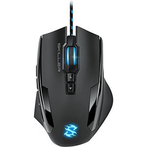 Bild für Sharkoon Skiller SGM1 Gaming Maus mit Makrotasten (10800 DPI, RGB-Beleuchtung, 12 Tasten, Weight-Tuning-System und Software)