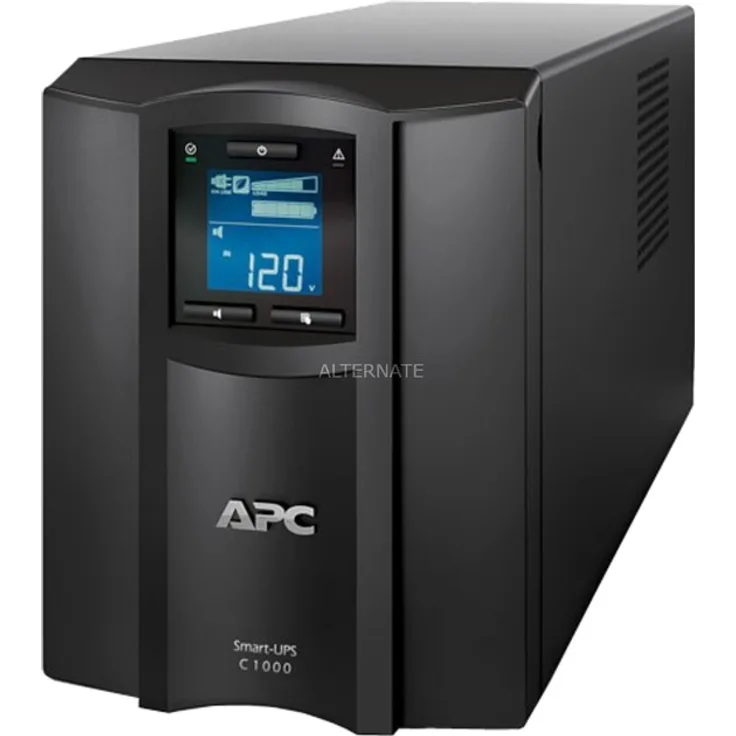 APC Smart-UPS SMC SmartConnect - SMC1000IC - Unterbrechungsfreie Stromversorgung 1.000VA (Cloud-monitoring fähig, 8 Ausgänge IEC-C13)