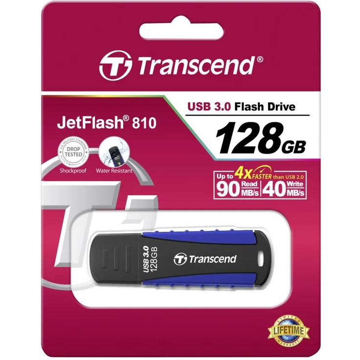 Transcend 128GB JetFlash 810 USB 3.1 Gen 1 USB Stick TS128GJF810 – Bild 2