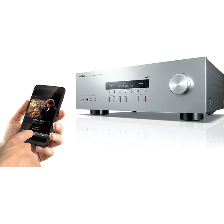 Yamaha RS-202D Stereo-Receiver DAB silber – Bild 3