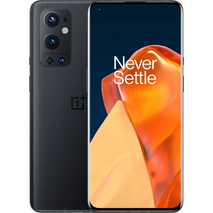 OnePlus 9 Pro 5G Smartphone 17,02cm (6,7 Zoll) AMOLED-Display, 128GB interner Speicher, 8GB RAM, Dual-SIM, Android, Stellar Black – Bild 1