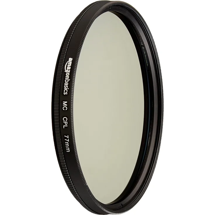 AmazonBasics Zirkularer Polarisationsfilter - 77mm