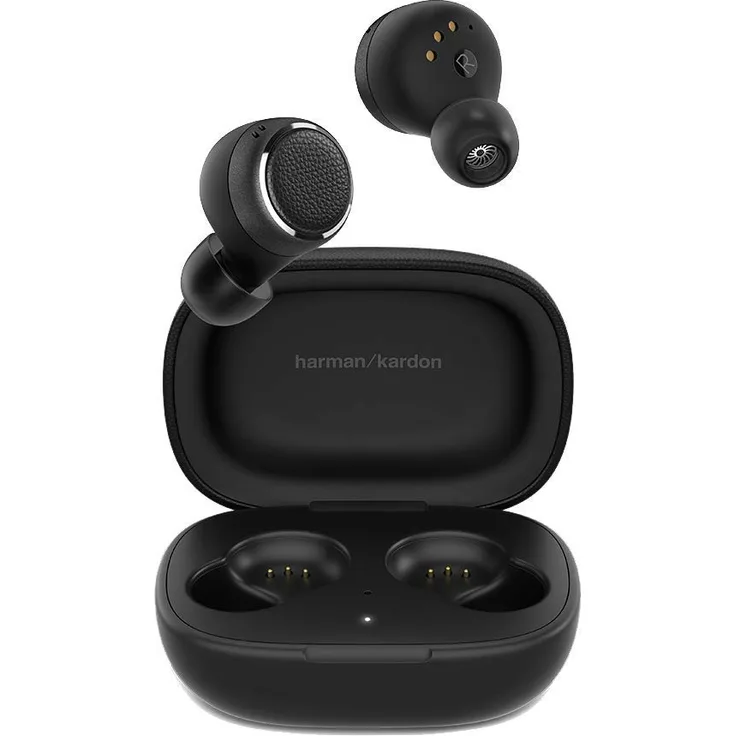 Harman Kardon Fly, kabelloser True-In-Ear-Kopfhörer, Schwarz, HKFLYTWSBLK
