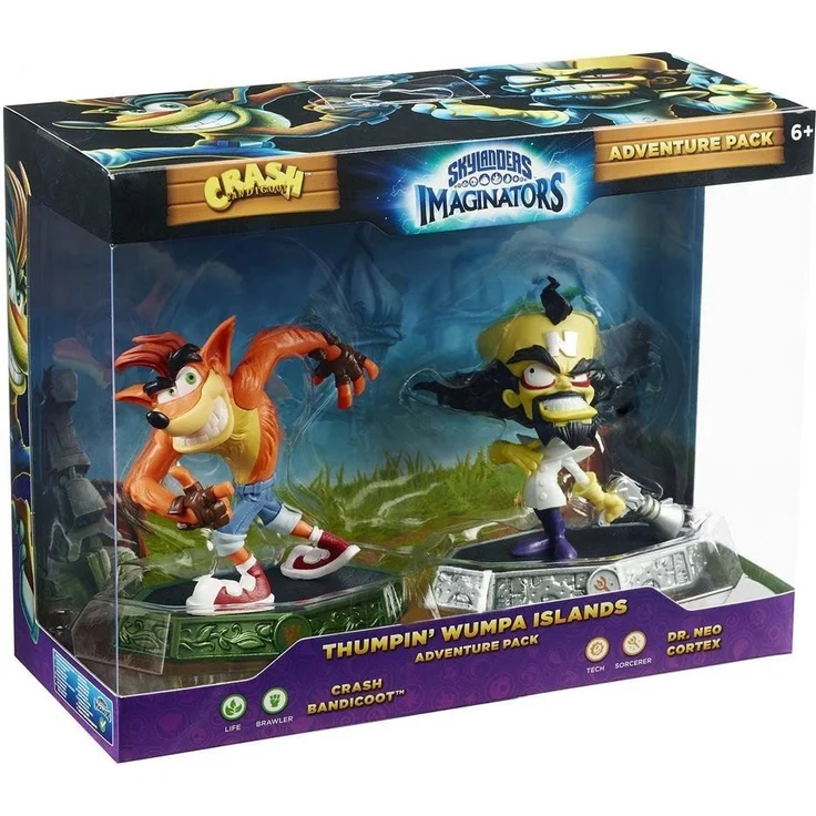 Skylanders Imaginators - Adventure Pack Thumpin' Wumpa Islands (Crash Bandicoot, Dr. Neo Cortex) - Preisvergleich – Bild 1
