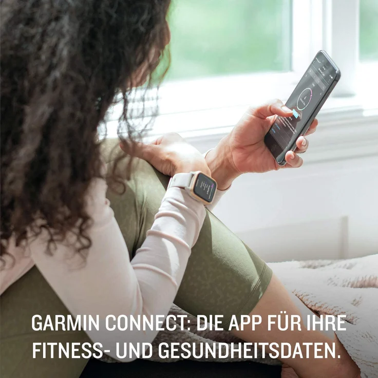 Garmin Venu Sq Smartwatch GPS, Unisex, Kunststoffgehäuse, Schiefer/Grau (010-02427-10) – Bild 9