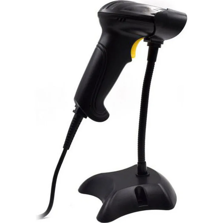 Ewent Barcode-Leser mit Unterstützung Ewent EW3400 LED USB Schwarz