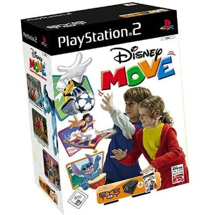 EyeToy Disney Move + Kamera (Disney) (PS2)