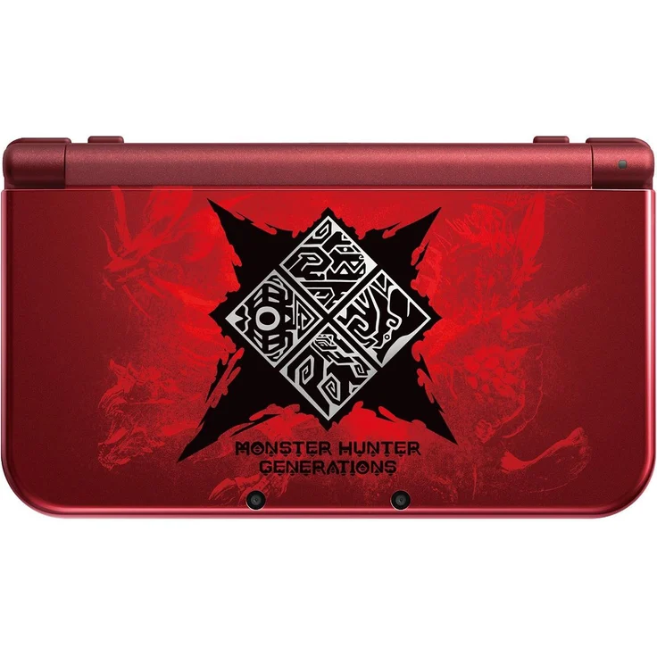 New Nintendo 3DS XL Monster Hunter Generations Edition Rot 256MB & 4GB Speicherkarte inkl. Monster Hunter Generations – Bild 2