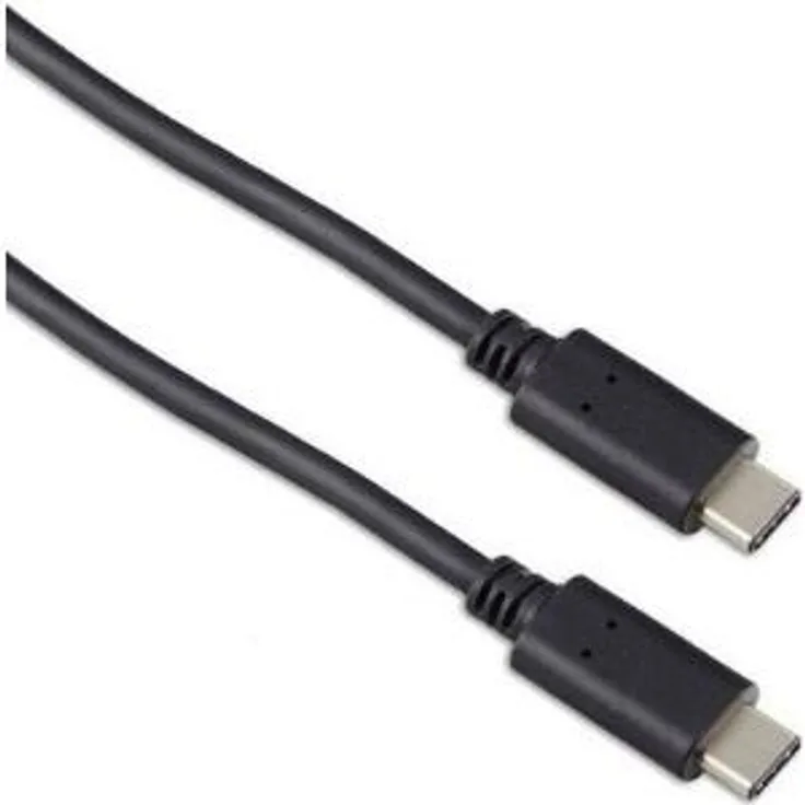 Targus - USB-Kabel - USB Typ C (M) bis USB Typ C (M) - 5 A - 1,0m - umkehrbarer C-Stecker, 4K Unterstützung - Schwarz (ACC927EU)