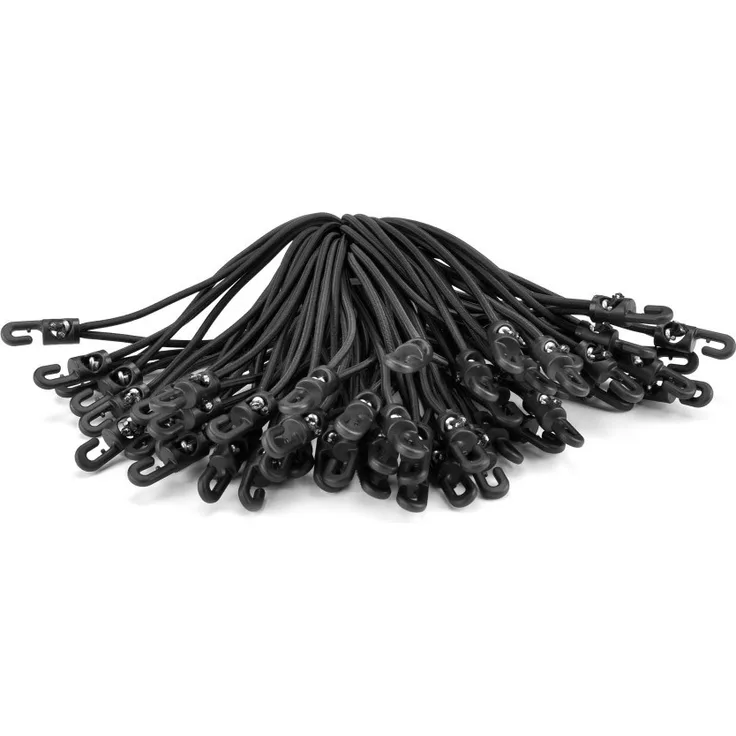 Riggatec Spannfix 4mm schwarz 20cm 50 Stk.