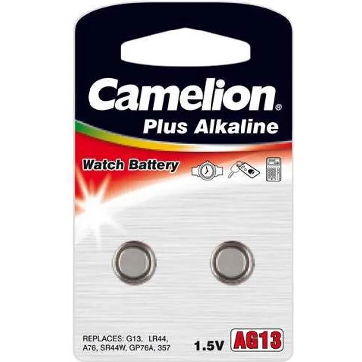 Camelion Alkaline AG13 357 LR44 2 Stück