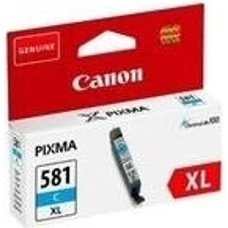 Canon CLI 581 XL CY original Tintenpatrone Cyan für Pixma Drucker PIXMA TR7550 TR8550 TS6150 TS6151 TS8150 TS8151 TS8152 TS9150 TS9155 TS6250 TS6251 TS8250 TS8251 TS8252 TS9550 – Bild 1