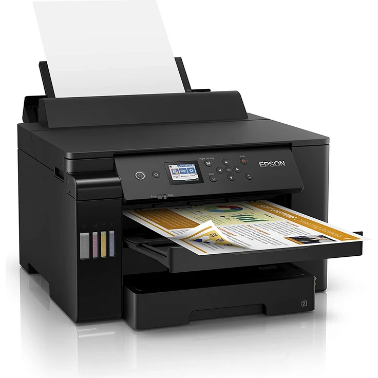 Epson EcoTank ET-16150 - Tintenstrahldrucker, Druckgeschwindigkeit (S/min): 25 S/W, 25 Farbe, Auflösung: 4800 x 1200 (USB, LAN, WLAN, AirPrint, Mobile Print) C11CJ04401 – Bild 2
