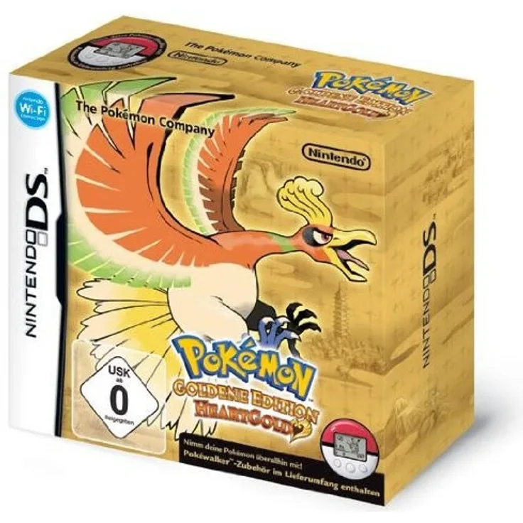 Pokémon Goldene Edition - HeartGold + Pokewalker (DS)