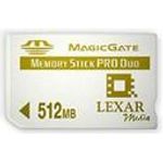 Lexar Media 40X Platinum Memory Stick Pro Duo 512 MB