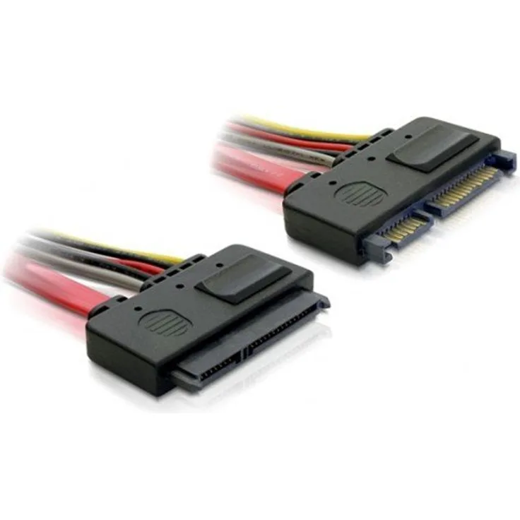 DeLOCK - Serial ATA / SAS Erweiterung - SATA-Anschluss (22 Pin) - SATA-Anschluss (22 Pin) - 20 cm (84362)