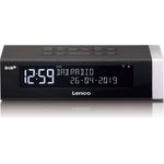 Lenco CR-630BK Radiowecker, LCD-Display, schwarz