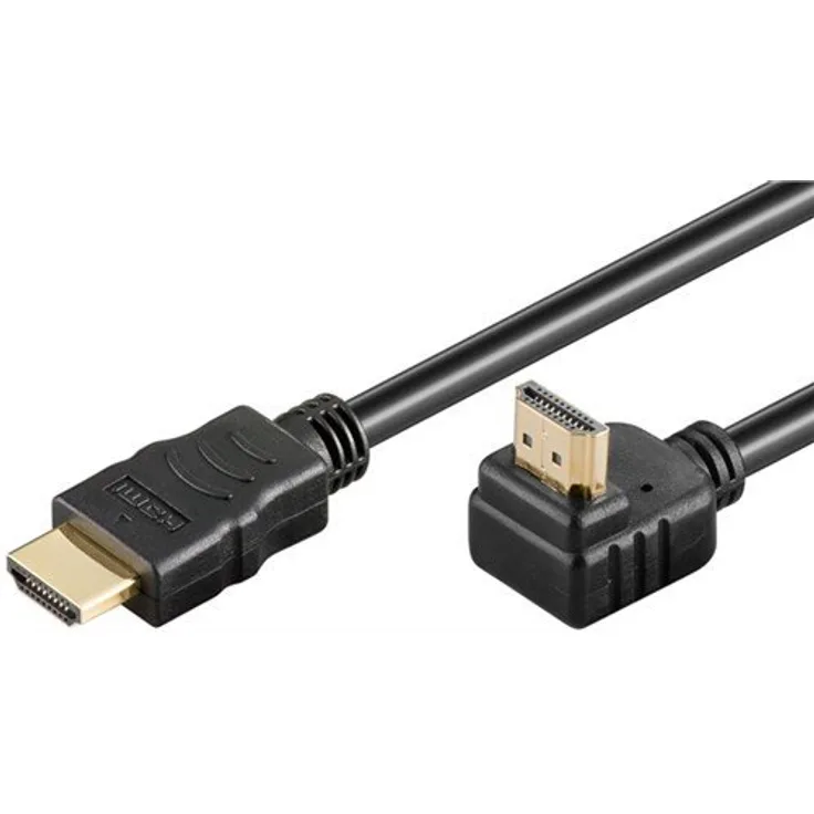 Goobay 31919 High Speed HDMI Kabel mit Ethernet, vergoldet