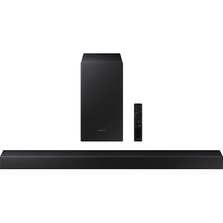 Samsung HWT420 2.1 Soundbar mit Subwoofer, kabelgebunden, geeignet für TV, schwarz – Bild 3