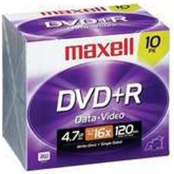 Maxell DVD + R 4.7 GB 10  Pk  DVD + RW Rohlinge (Achse)