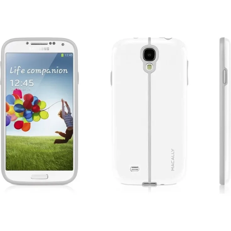 Hartschalen-Schutzhülle Weiß für Samsung Galaxy S4