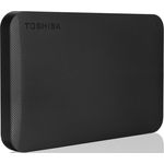 Toshiba Canvio Ready - Festplatte - 1 TB - extern (tragbar) - 2.5 Zoll (6.4 cm) - USB 3.0 - Schwarz (HDTP210EK3AA)