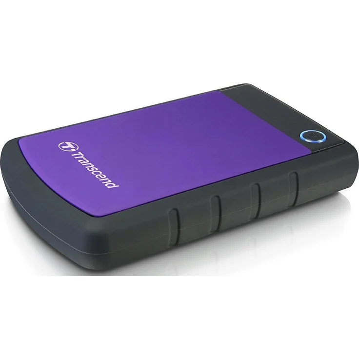 Transcend StoreJet 25H3P - Festplatte - 4 TB - extern (tragbar) - 2.5 Zoll (6.4 cm) - USB 3.0 - 256-Bit-AES - lila (TS4TSJ25H3P) – Bild 2