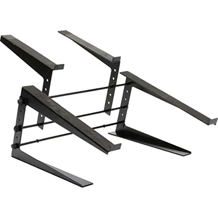 Ibiza 15-4064 Doppelter Laptop- und Monitorstand für DJs