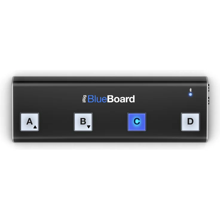 IK Multimedia iRig BlueBoard Bluetooth MIDI Pedalboard Kontroller für Apple iPhone-iPod-iPad und Mac – Bild 1