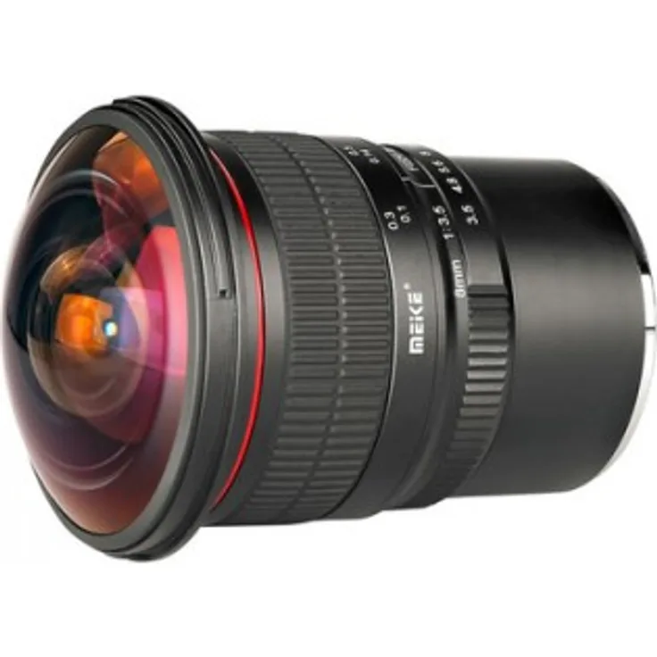 Meike F3,5/8 mm Zirkular Fisheye Nikon F Objektiv