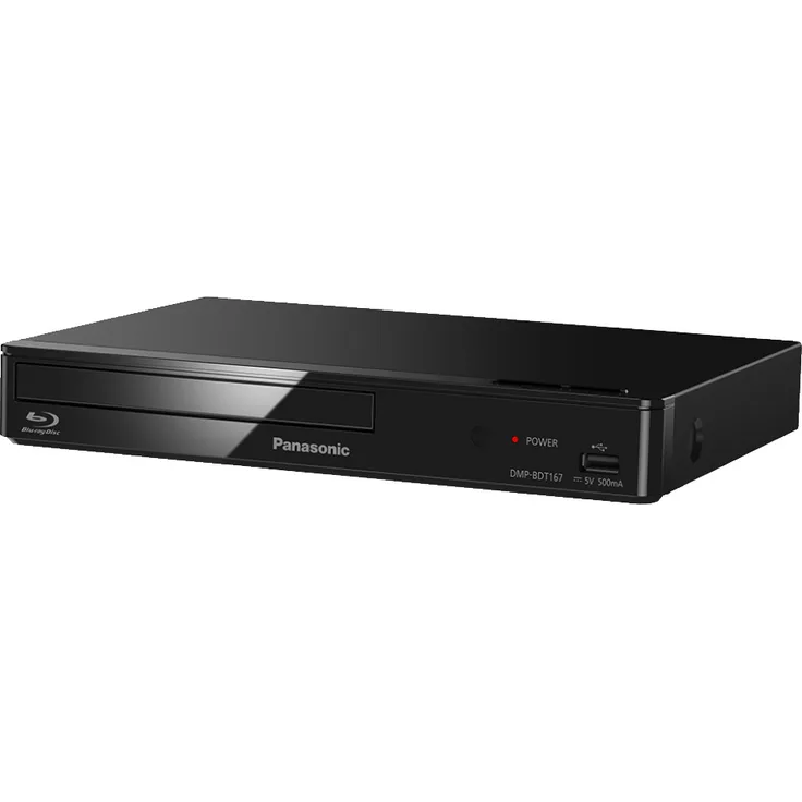 Panasonic DMP-BDT167EF Blu-Ray-Player 3D Schwarz DVD-Blu-Ray player - DVD-Blu-Ray Players (NTSC,PAL, 1080p, DSD,DTS-HD Master Audio,Dolby Digital,Dolby Digital Plus,Dolby TrueHD, 5.1 Kanäle, AVCHD,BDMV,MKV,MPO,XVID, AAC,ALAC,FLAC,MP3,WAV,WMA)