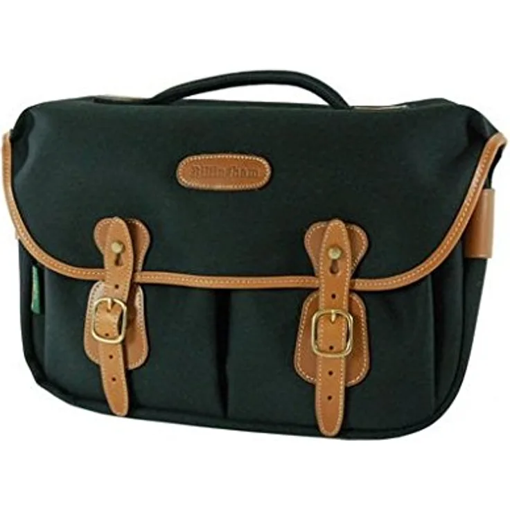 Billingham Canvas-Kamera-Tasche Hadley Pro (klein, mit braunen Lederrändern) Schwarz - Braun