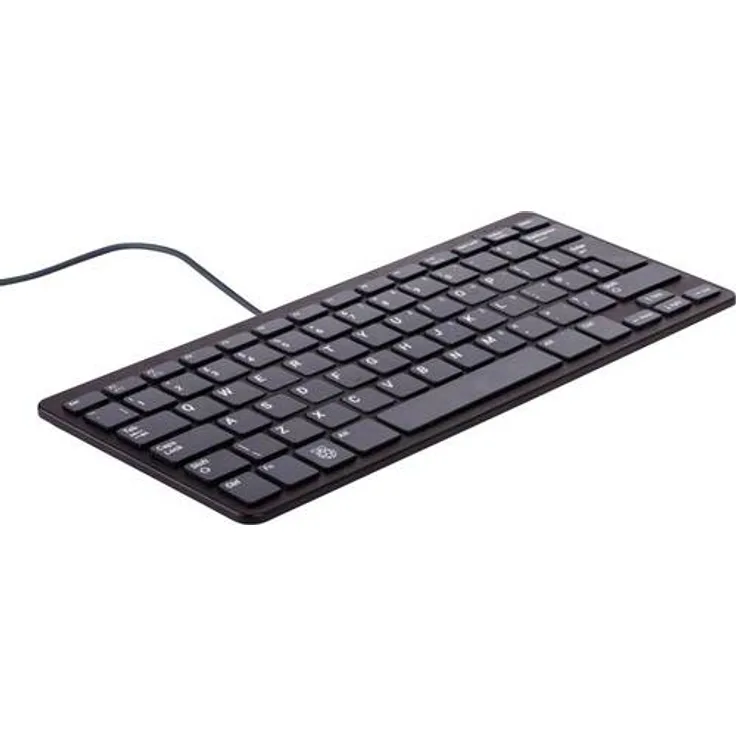 Raspberry Pi - Tastatur - USB - QWERTZ - Deutsch - Grau, Schwarz (SC0198)