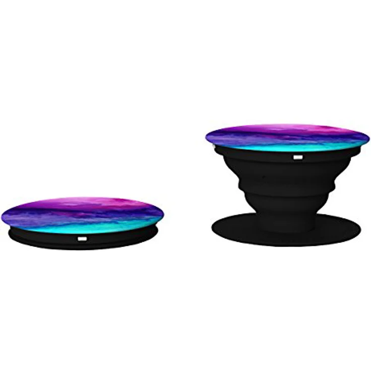 PopSockets - Ausziehbarer (Nicht Austauschbarer) Sockel und Griff für Smartphone und Tablet - White Marble – Bild 1