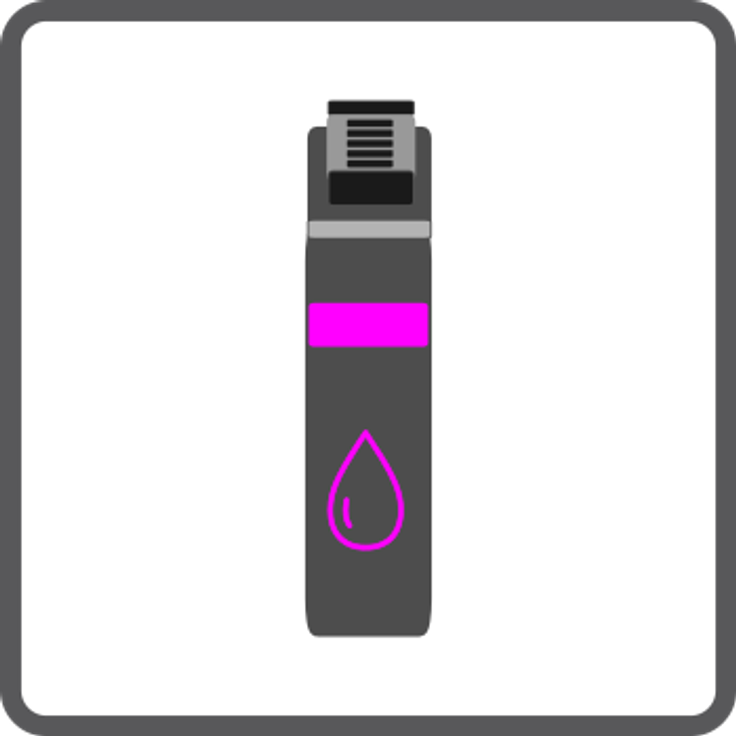 Kodak Supplies 185H008803 Tinte Magenta passend für HP OJPROK5400 kompatibel zu C9392AE 88XL 2600 Seiten 27 ml