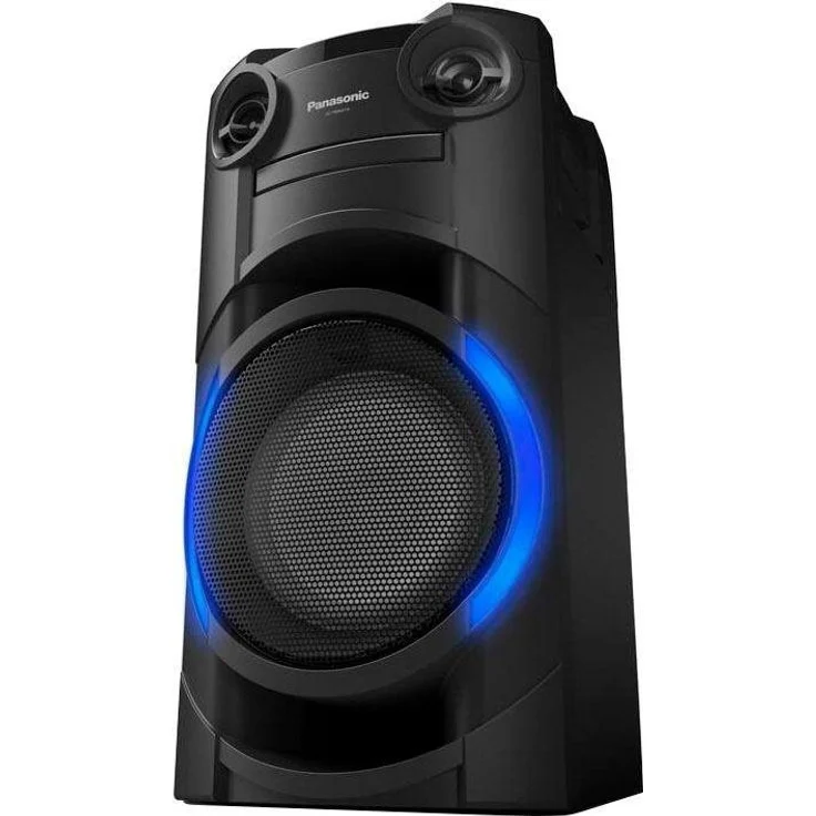 Panasonic SC-TMAX10 Bluetooth-Lautsprecher mit CD-Player, Radio, USB-Player, Lichteffekt, schwarz – Bild 2