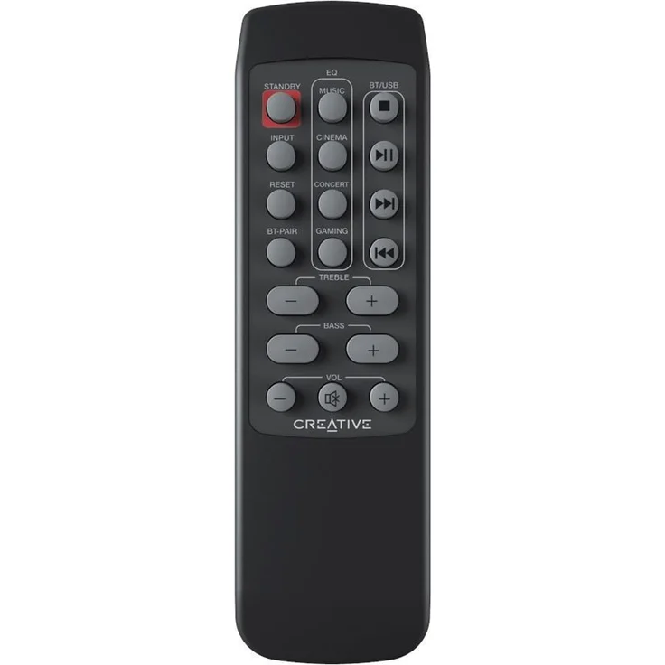 Creative Soundbar Stage (51MF8360AA000) 2.1 Soundbar mit Subwoofer, kabellos/kabelgebunden, geeignet für TV, schwarz – Bild 7