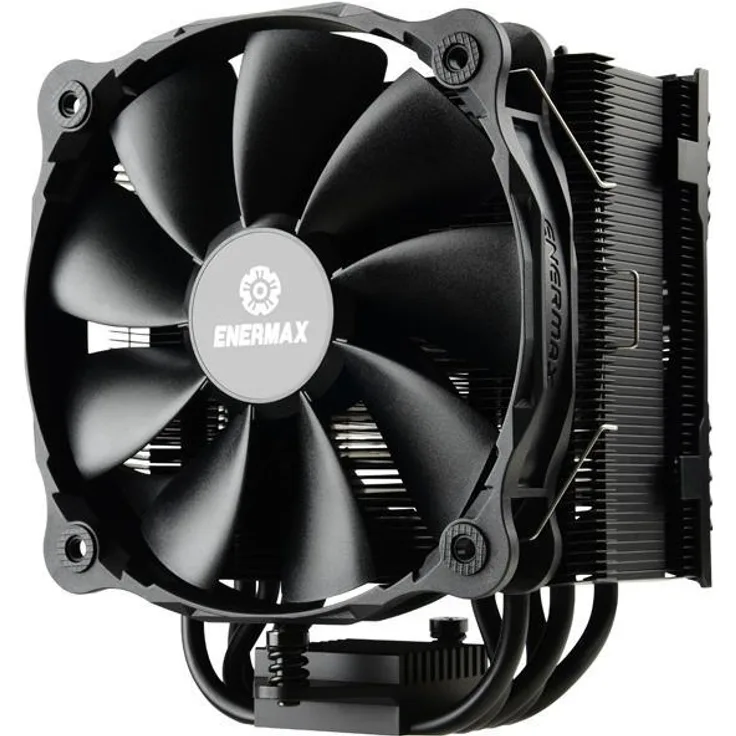 Enermax ETS-T50 AXE - Silent Edition - Prozessorkühler - (für: LGA775, LGA1156, AM2, AM2+, LGA1366, AM3, LGA1155, AM3+, FM1, FM2, LGA1150, FM2+, LGA1151, LGA2011-3 (Square ILM), AM4, LGA2066) - Aluminium und Kupfer - 140 mm - Schwarz (ETS-T50A-FSS) - Preisvergleich