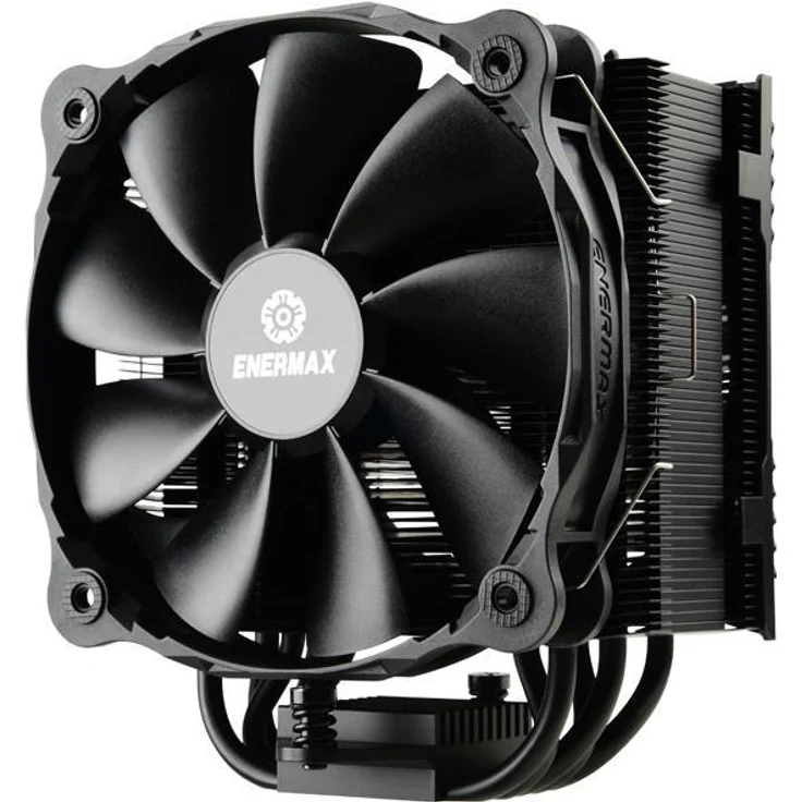 Enermax ETS-T50 AXE - Silent Edition - Prozessorkühler - (für: LGA775, LGA1156, AM2, AM2+, LGA1366, AM3, LGA1155, AM3+, FM1, FM2, LGA1150, FM2+, LGA1151, LGA2011-3 (Square ILM), AM4, LGA2066) - Aluminium und Kupfer - 140 mm - Schwarz (ETS-T50A-FSS) - Preisvergleich – Bild 1