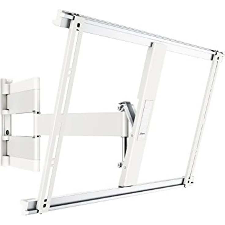 Vogel's THIN 545 TV Wandhalterung für 102-165 cm (40-65 Zoll) Fernseher, schwenkbar und neigbar, max. 25 kg, Vesa max. 600 x 400, Weiß – Bild 1