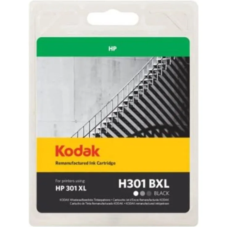 Kodak Supplies 185H030130 Tinte 550 Seiten 15ml schwarz passend für Hewlett Packard 2510 kompatibel zu CH563EE-301XL