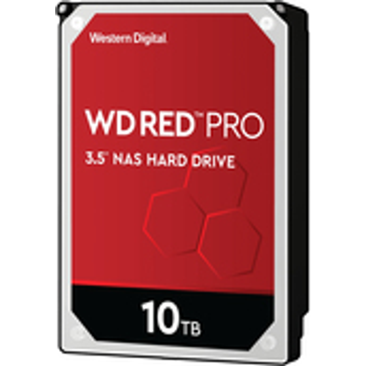 WD Red Pro NAS Hard Drive WD102KFBX - Festplatte - 10 TB - intern - 3.5 Zoll (8.9 cm) - SATA 6Gb/s - 7200 rpm - Puffer: 256 MB (WD102KFBX) – Bild 1