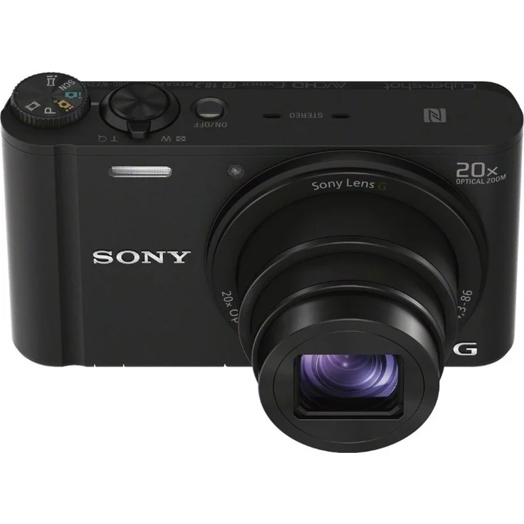 Sony DSC-WX350 Digitalkamera (18 Megapixel, 20-fach opt. Zoom, 7,5 cm (3 Zoll) LCD-Display, NFC, WiFi) schwarz – Bild 3