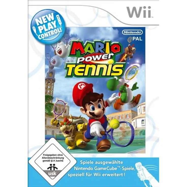 Mario Power Tennis - New Play Control! (Wii)