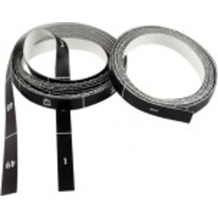 StarTech.com RKUNITAPE Rack Etikett (bis zu 49HE, 2er Pack) Schwarz