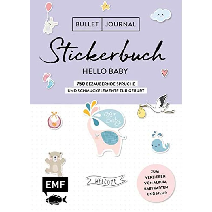 Stickerbuch-Hello Baby