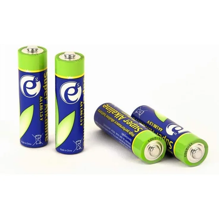 EnerGenie Alkaline LR6 AA Batterien, 4er-Pack, Blister